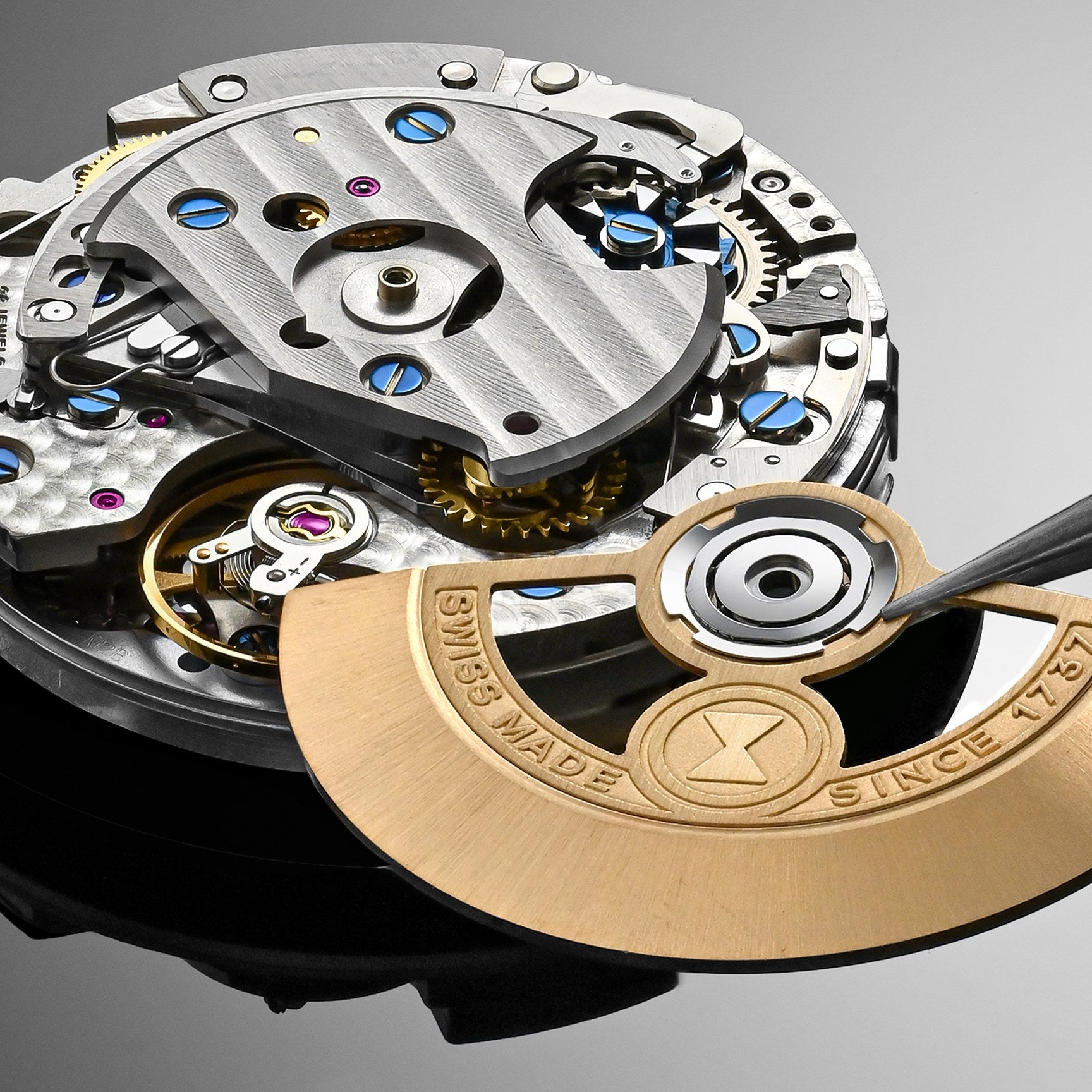 FAVRE LEUBA Chief Chronograph – Black Dial, Steel Bracelet — 4