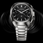 FAVRE LEUBA Chief Chronograph – Black Dial, Steel Bracelet — 5