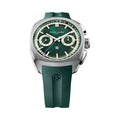 FAVRE LEUBA Chief Chronograph – British Racing Green Dial, Rubber Strap