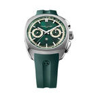 FAVRE LEUBA Chief Chronograph – British Racing Green Dial, Rubber Strap