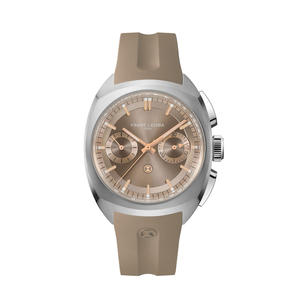 FAVRE LEUBA Chief Chronograph – Dune Dial, Rubber Strap — 8