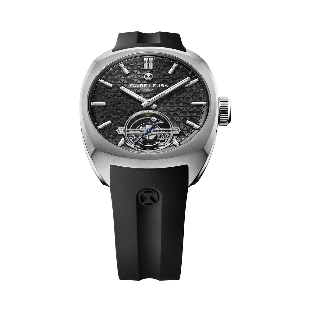 FAVRE LEUBA Chief Tourbillon – Gray Dial, Steel Bracelet