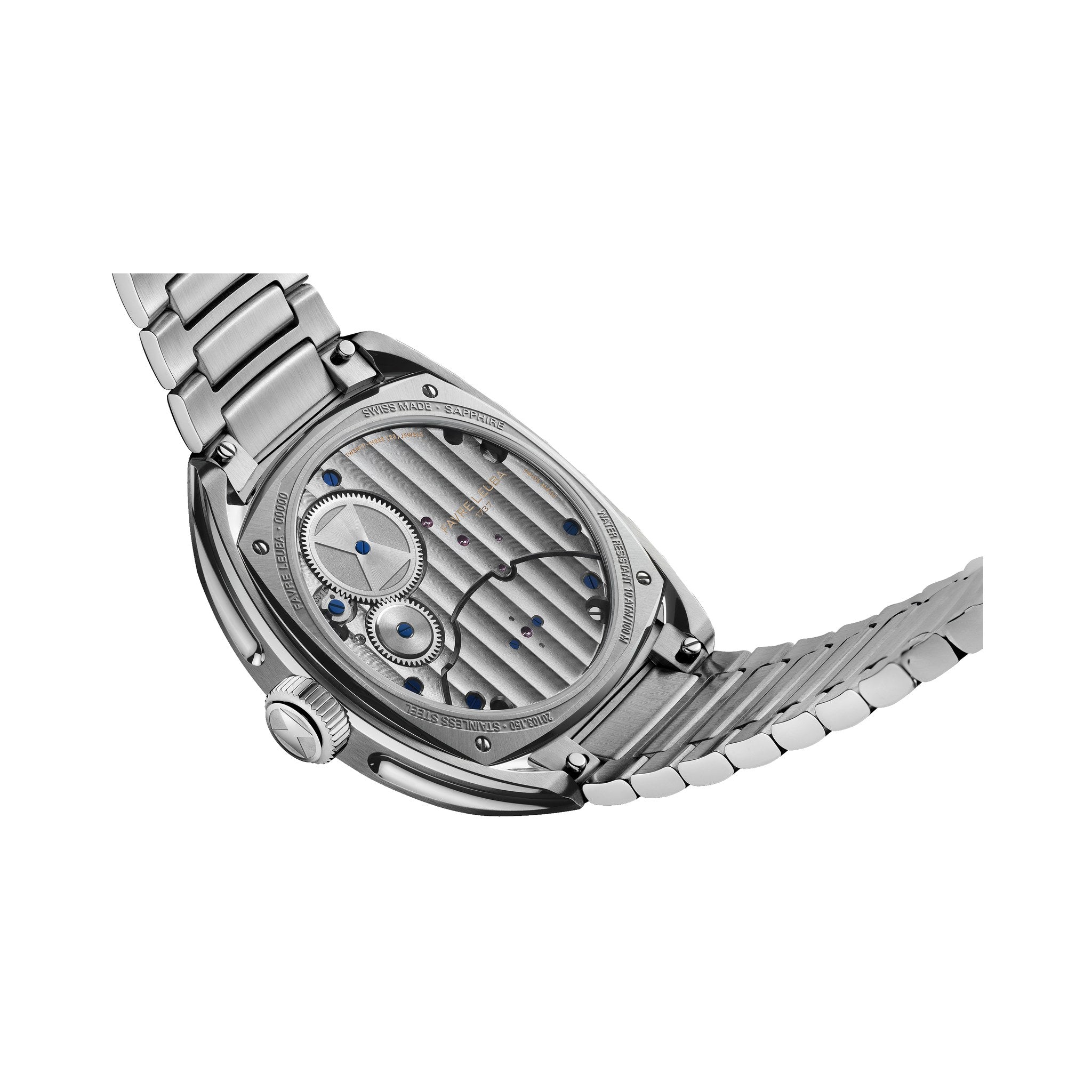 FAVRE LEUBA Chief Tourbillon – Gray Dial, Steel Bracelet — 6