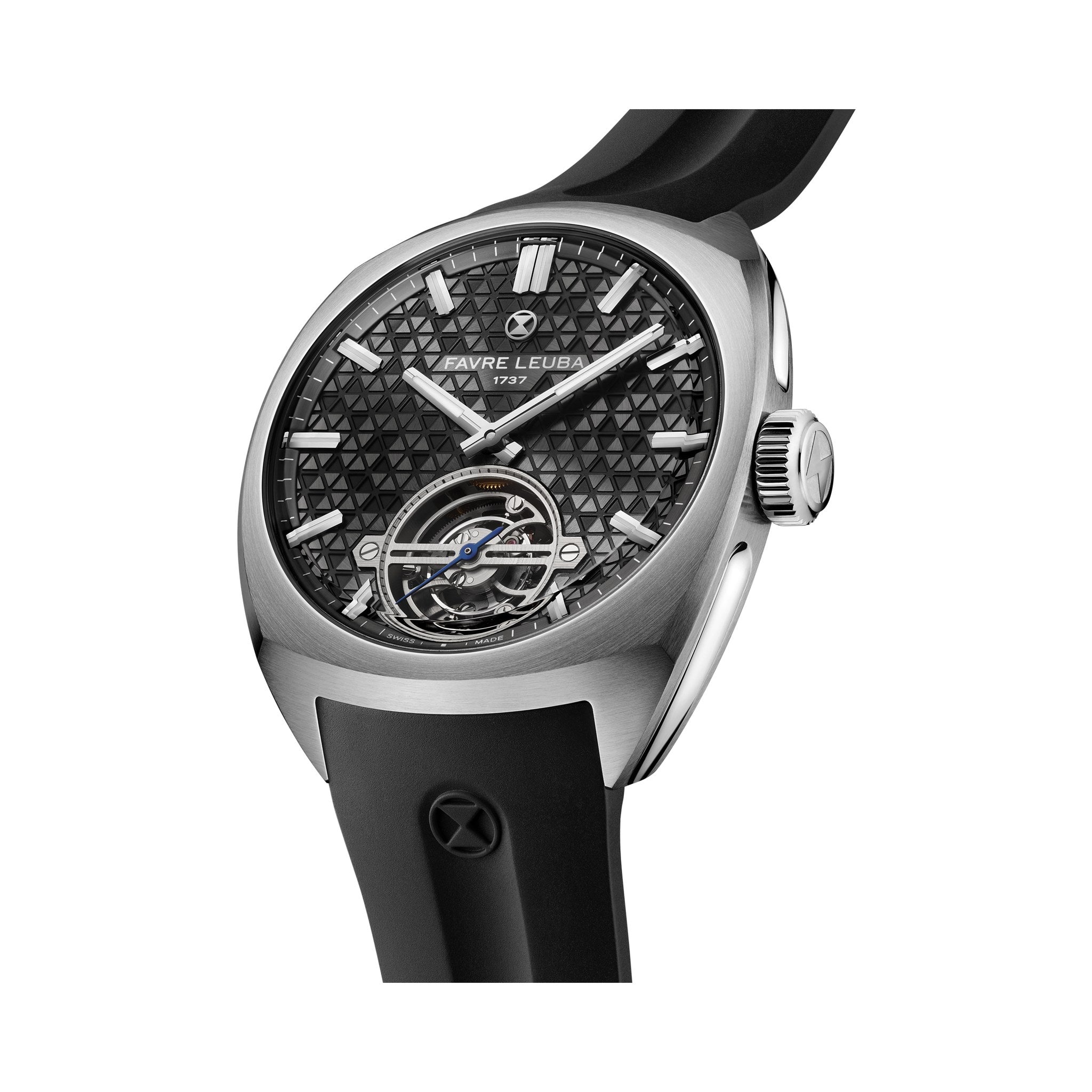 FAVRE LEUBA Chief Tourbillon – Gray Dial, Steel Bracelet — 7