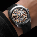 FAVRE LEUBA Chief Skeleton – Gold Movement, Black Minute Ring — 3