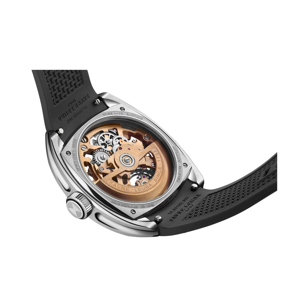 FAVRE LEUBA Chief Skeleton – Gold Movement, Black Minute Ring — 8