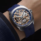 FAVRE LEUBA Chief Skeleton – Gold Movement, Blue Minute Ring — 3