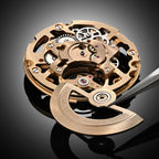 FAVRE LEUBA Chief Skeleton – Gold Movement, Blue Minute Ring — 4