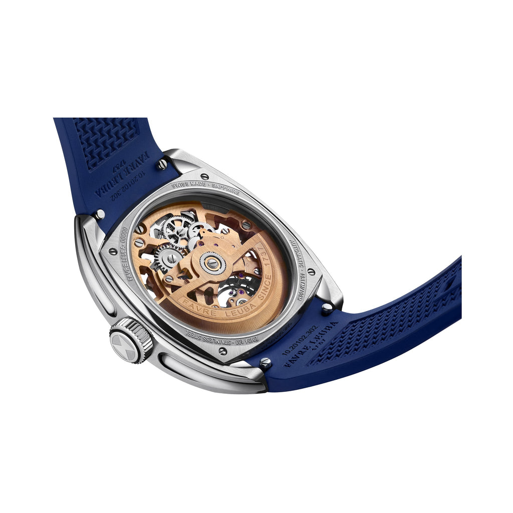 FAVRE LEUBA Chief Skeleton – Gold Movement, Blue Minute Ring — 8