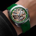 FAVRE LEUBA Chief Skeleton – Gold Movement, Green Minute Ring — 3