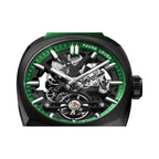 FAVRE LEUBA Chief Skeleton – Black Movement, Green Minute Ring