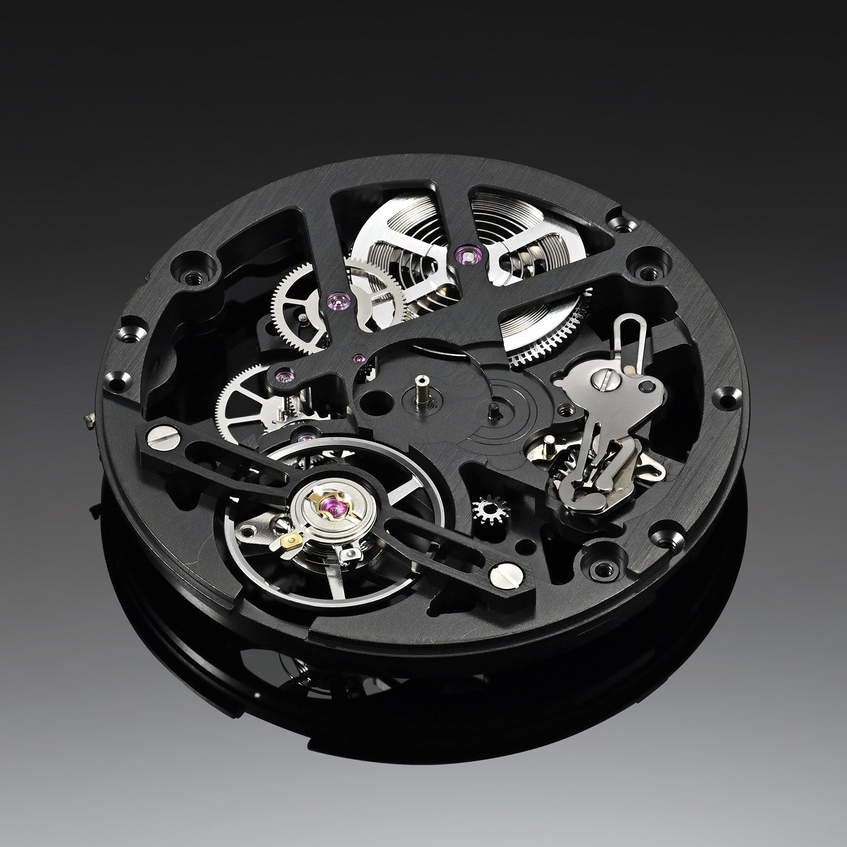 FAVRE LEUBA Chief Skeleton – Black Movement, Black Minute Ring — 4