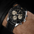 FAVRE LEUBA Sea Sky Revival – Black Dial, Leather Strap — 2