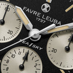 FAVRE LEUBA Sea Sky Revival – Black Dial, Mesh Bracelet — 3