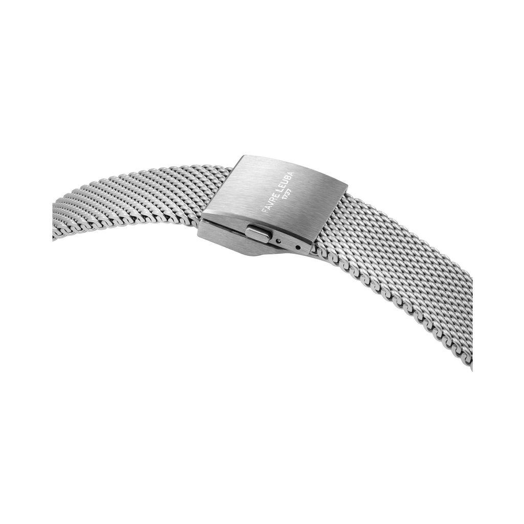 FAVRE LEUBA Sea Sky Revival – Blue Dial, Mesh Bracelet — 4