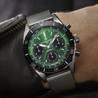 FAVRE LEUBA Sea Sky Revival – Green Dial, Mesh Bracelet — 2