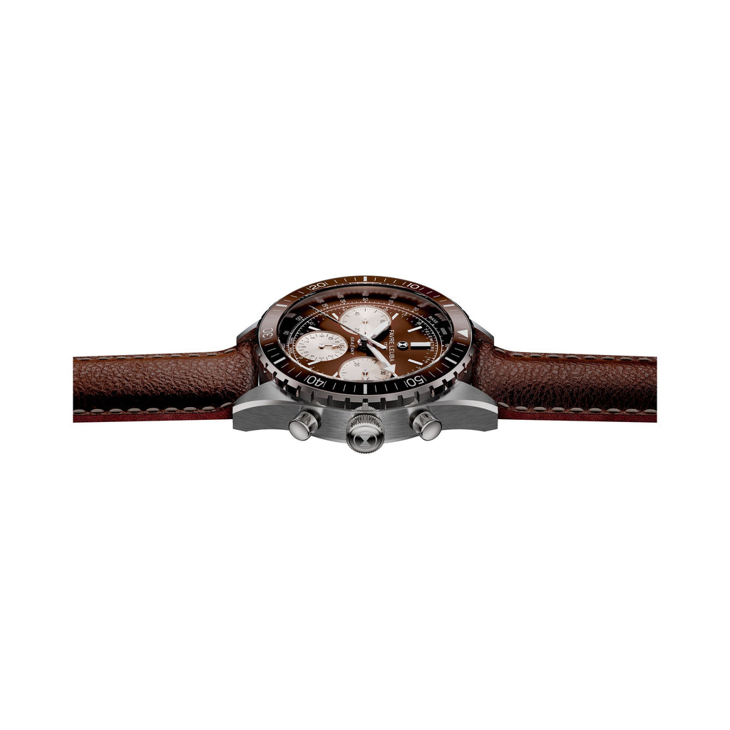 FAVRE LEUBA Sea Sky Revival – Brown Dial, Leather Strap — 6