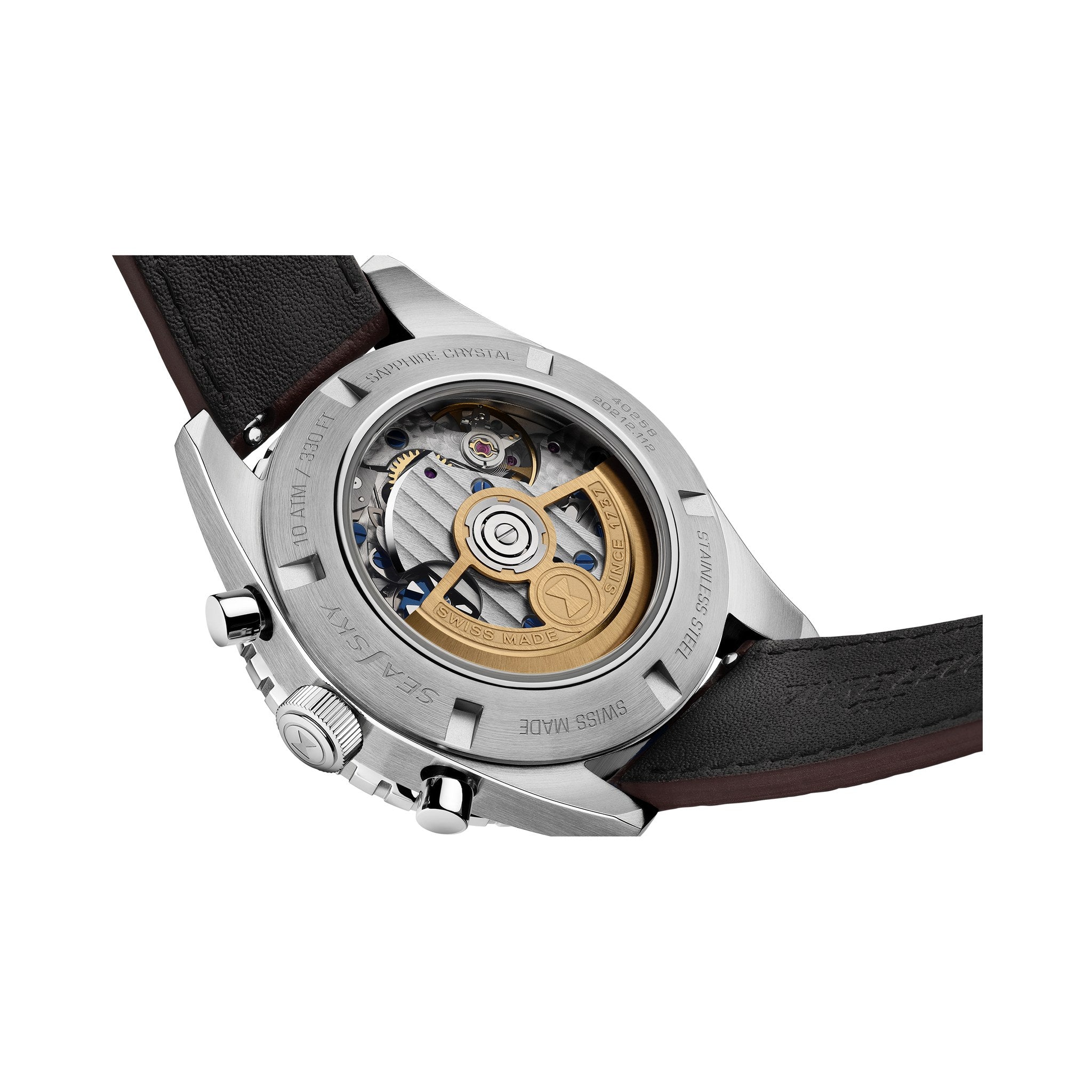 FAVRE LEUBA Sea Sky Revival – Brown Dial, Leather Strap — 7