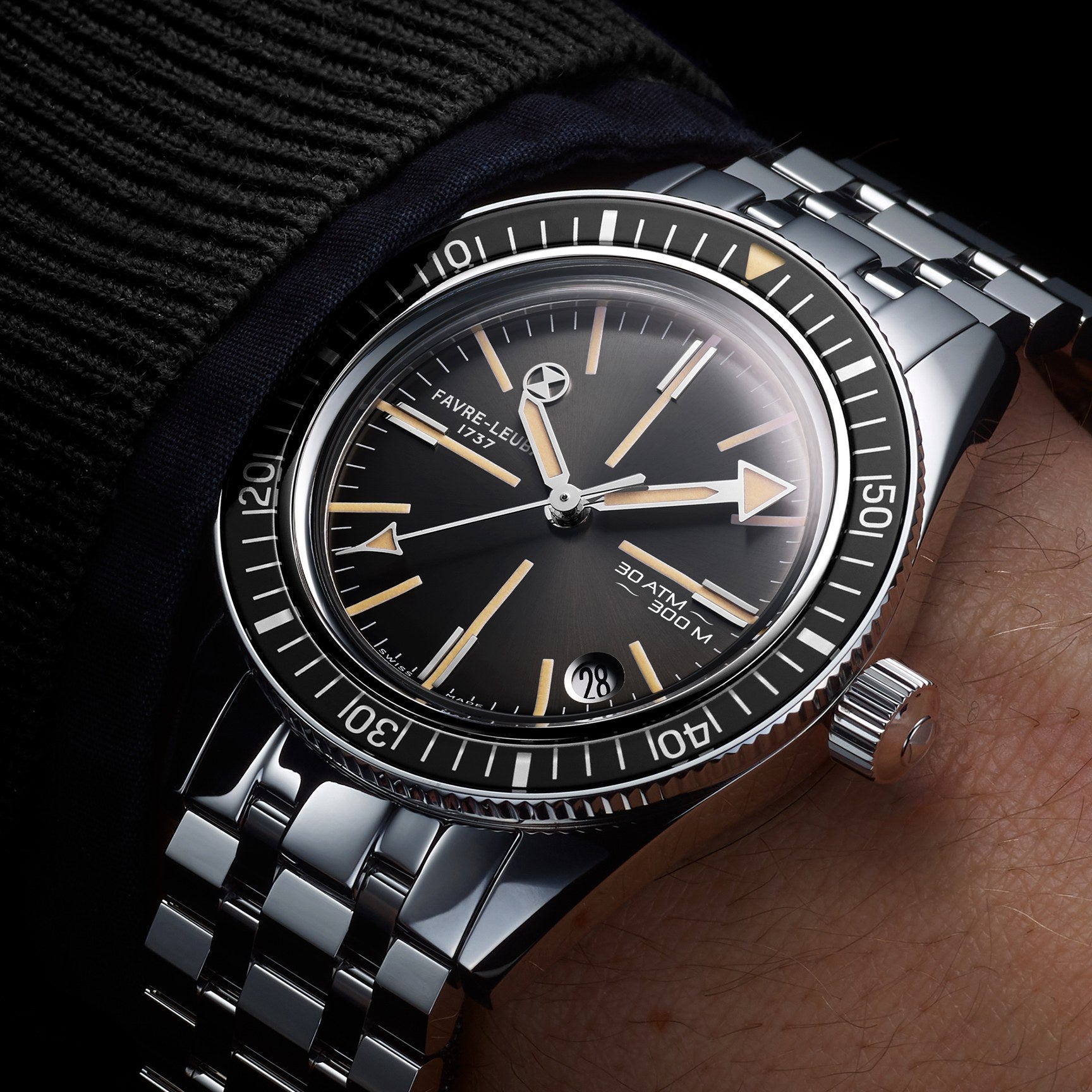 FAVRE LEUBA Deep Raider Revival – Gray Dial, Steel Bracelet — 2