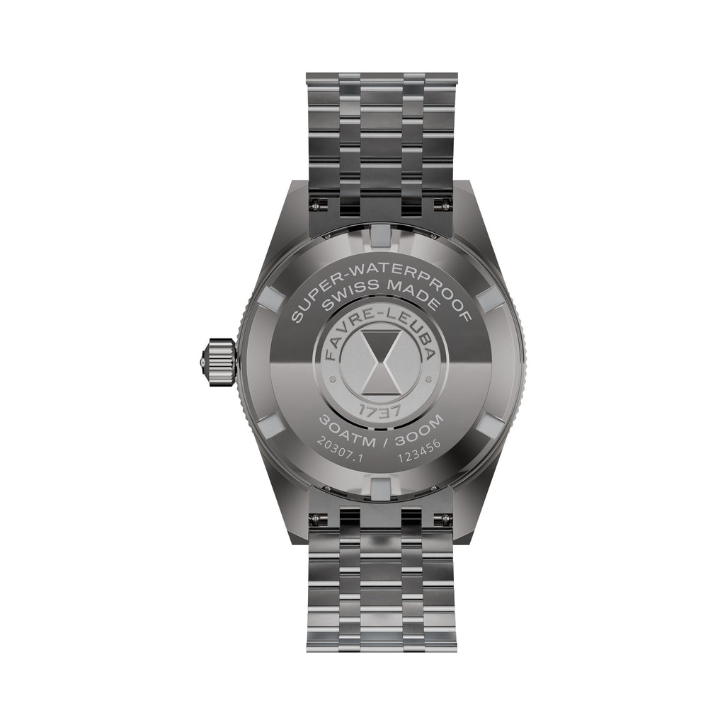 FAVRE LEUBA Deep Raider Revival – Gray Dial, Steel Bracelet — 9