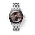 FAVRE LEUBA Deep Raider Revival – Gray Dial with Orange Accents, Steel Bracelet