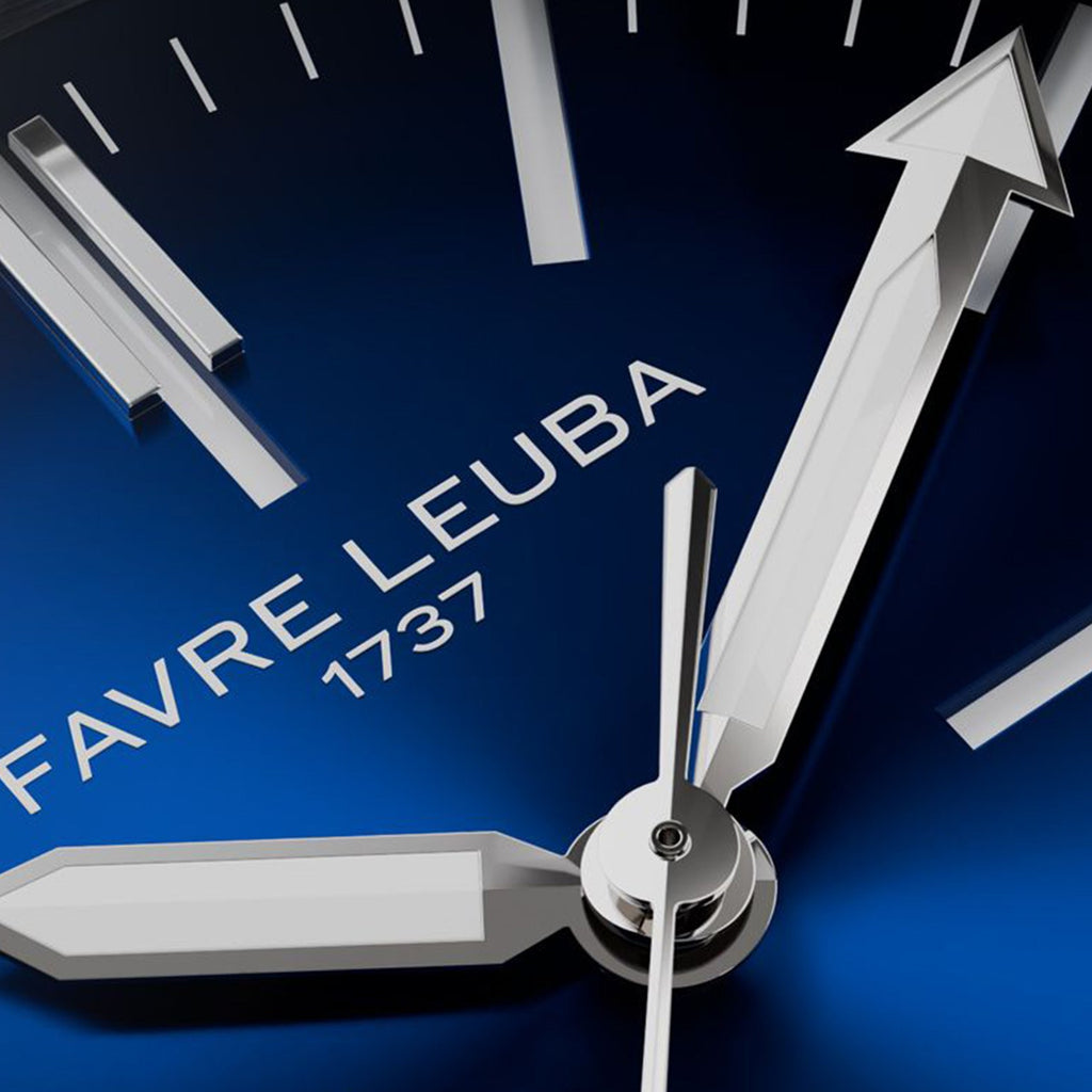 FAVRE LEUBA Deep Raider Renaissance – Blue Dial, Rubber Strap — 3