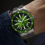 FAVRE LEUBA Deep Raider Renaissance – Green Dial, Steel Bracelet — 3