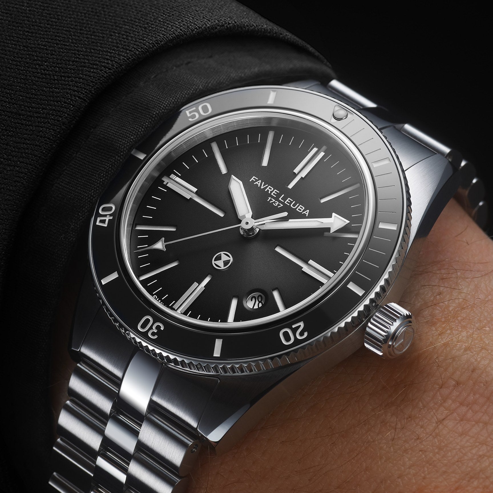 FAVRE LEUBA Deep Raider Renaissance – Gray Dial, Steel Bracelet — 2