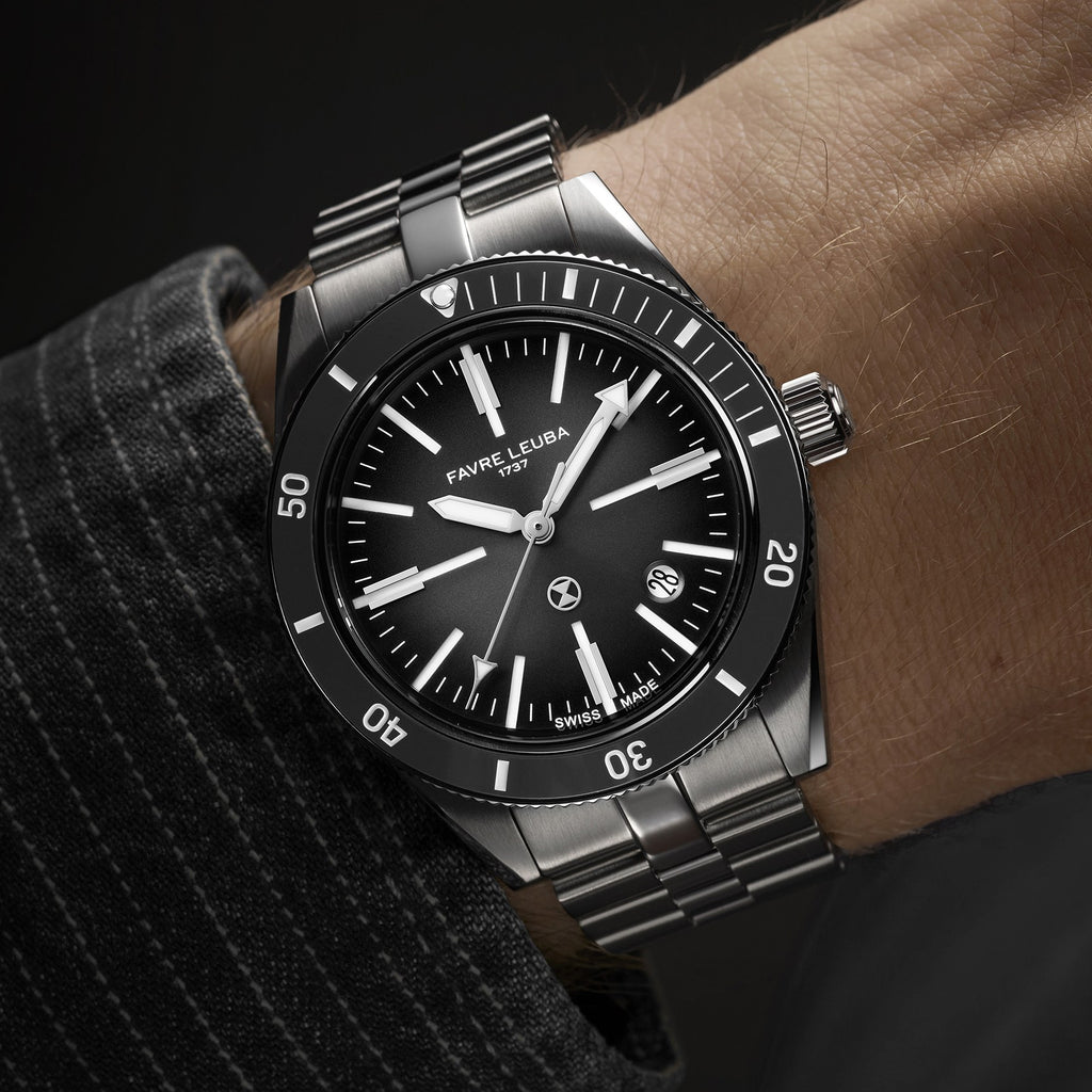 FAVRE LEUBA Deep Raider Renaissance – Gray Dial, Steel Bracelet — 3