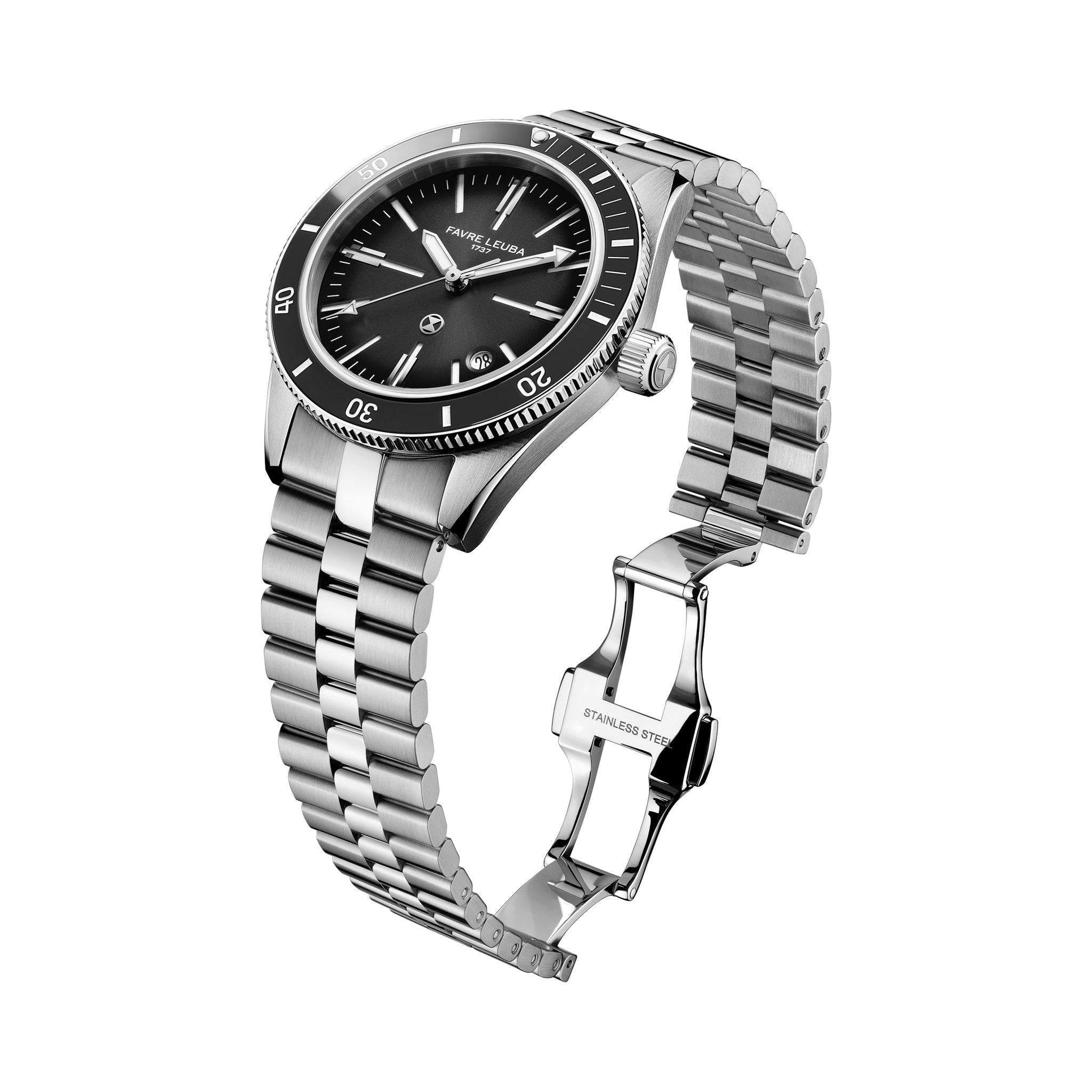 FAVRE LEUBA Deep Raider Renaissance – Gray Dial, Steel Bracelet — 7
