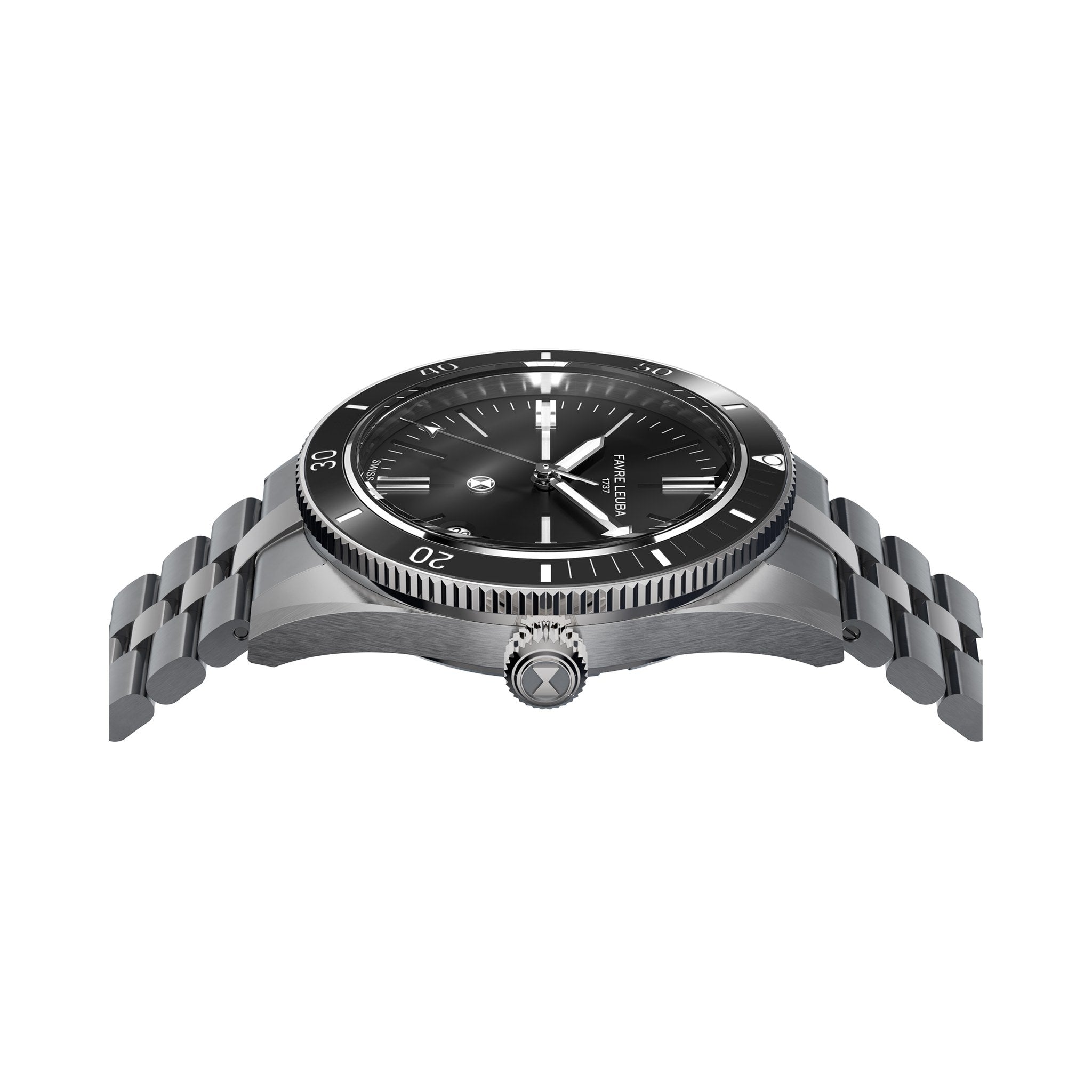 FAVRE LEUBA Deep Raider Renaissance – Gray Dial, Steel Bracelet — 8