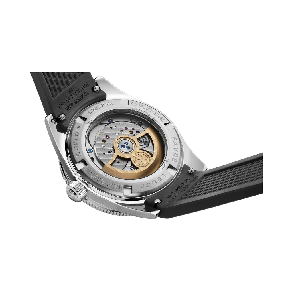 FAVRE LEUBA Deep Raider Renaissance – Gray Dial, Rubber Strap — 6