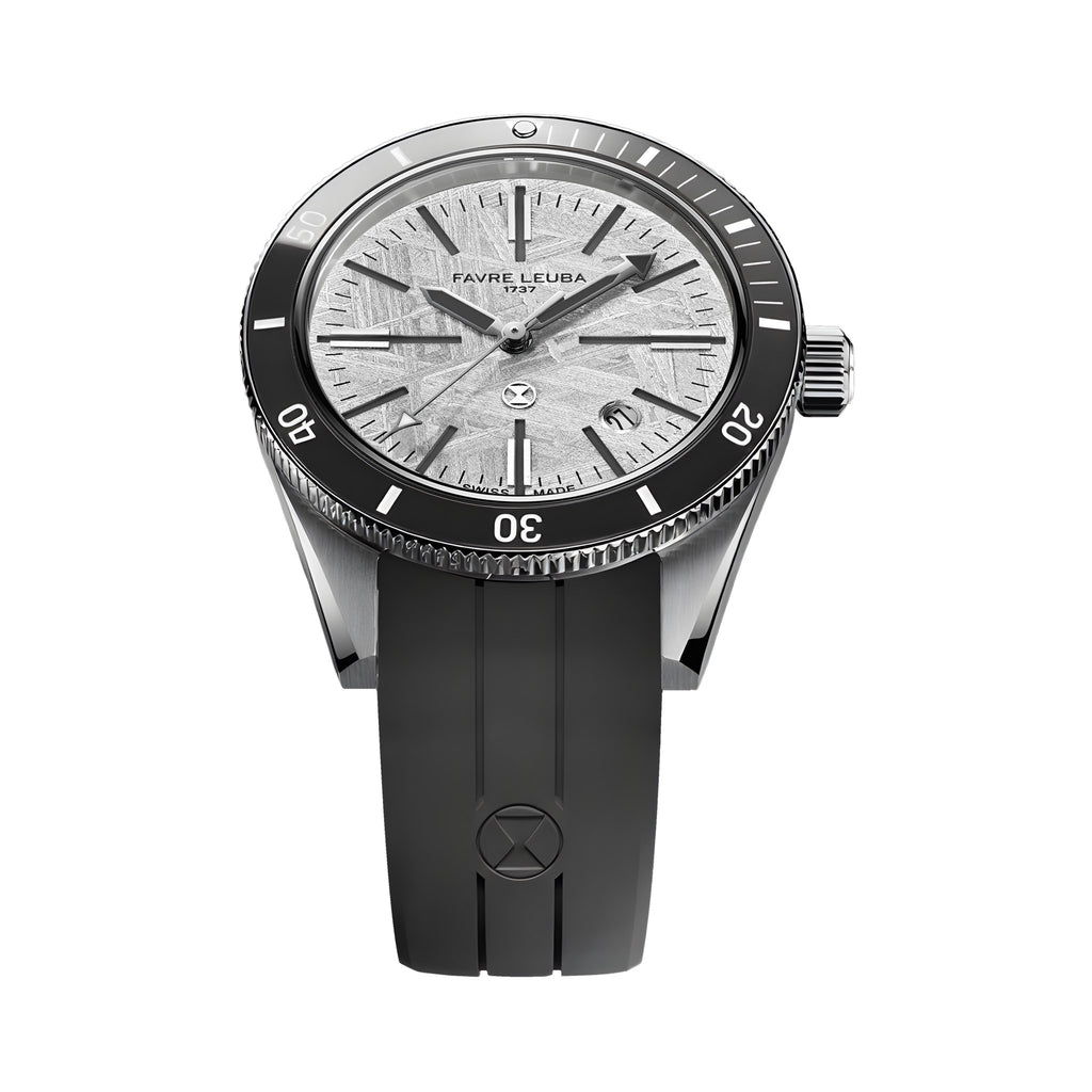 FAVRE LEUBA Deep Raider Renaissance – Meteorite Dial, Rubber Strap