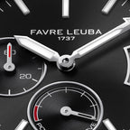 FAVRE LEUBA Deep Raider Power Reserve – Black Dial, Steel Bracelet — 4