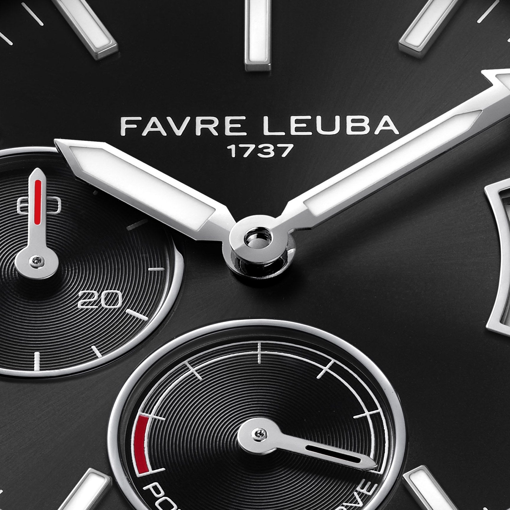 FAVRE LEUBA Deep Raider Power Reserve – Black Dial, Steel Bracelet — 4