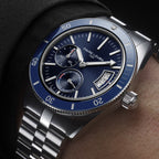 FAVRE LEUBA Deep Raider Power Reserve – Blue Dial, Steel Bracelet — 3