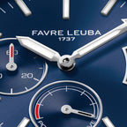 FAVRE LEUBA Deep Raider Power Reserve – Blue Dial, Steel Bracelet — 4