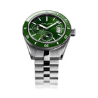 FAVRE LEUBA Deep Raider Power Reserve – Green Dial, Steel Bracelet