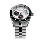 FAVRE LEUBA Deep Raider Power Reserve – White Dial, Steel Bracelet