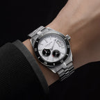 FAVRE LEUBA Deep Raider Power Reserve – White Dial, Steel Bracelet — 3