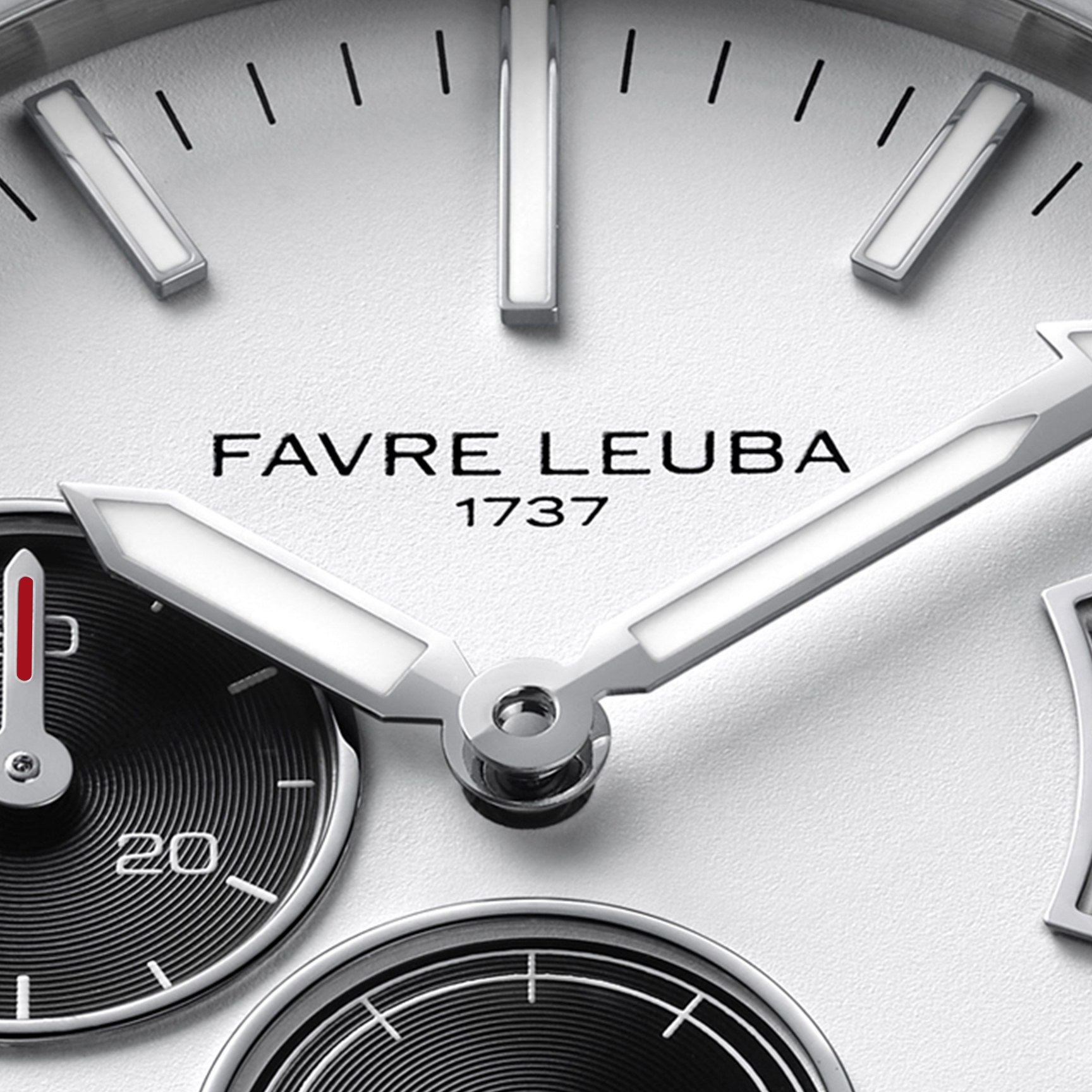 FAVRE LEUBA Deep Raider Power Reserve – White Dial, Steel Bracelet — 4