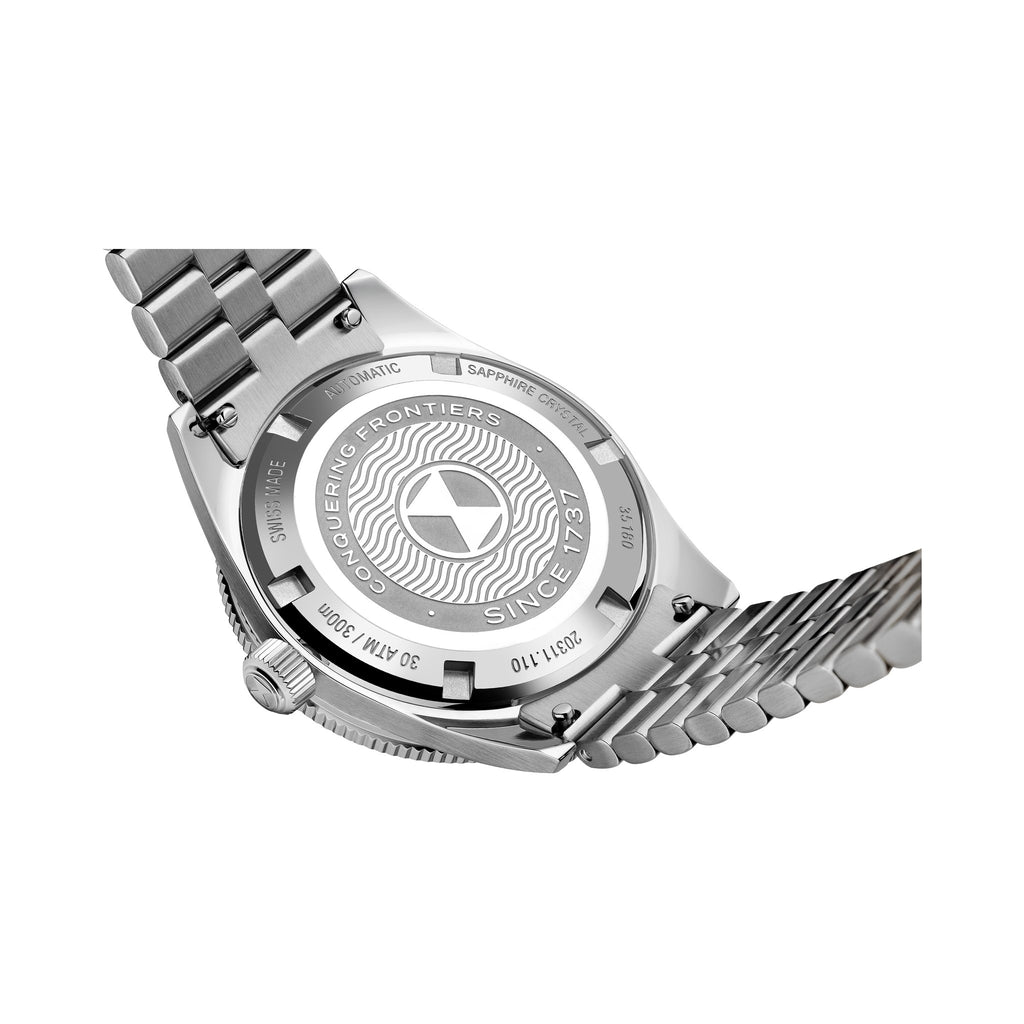 FAVRE LEUBA Deep Raider Day Date – Blue Dial, Steel Bracelet — 6