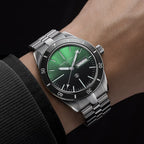 FAVRE LEUBA Deep Raider Day Date – Green Dial, Steel Bracelet — 3