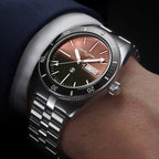 FAVRE LEUBA Deep Raider Day Date – Salmon Dial, Steel Bracelet — 2