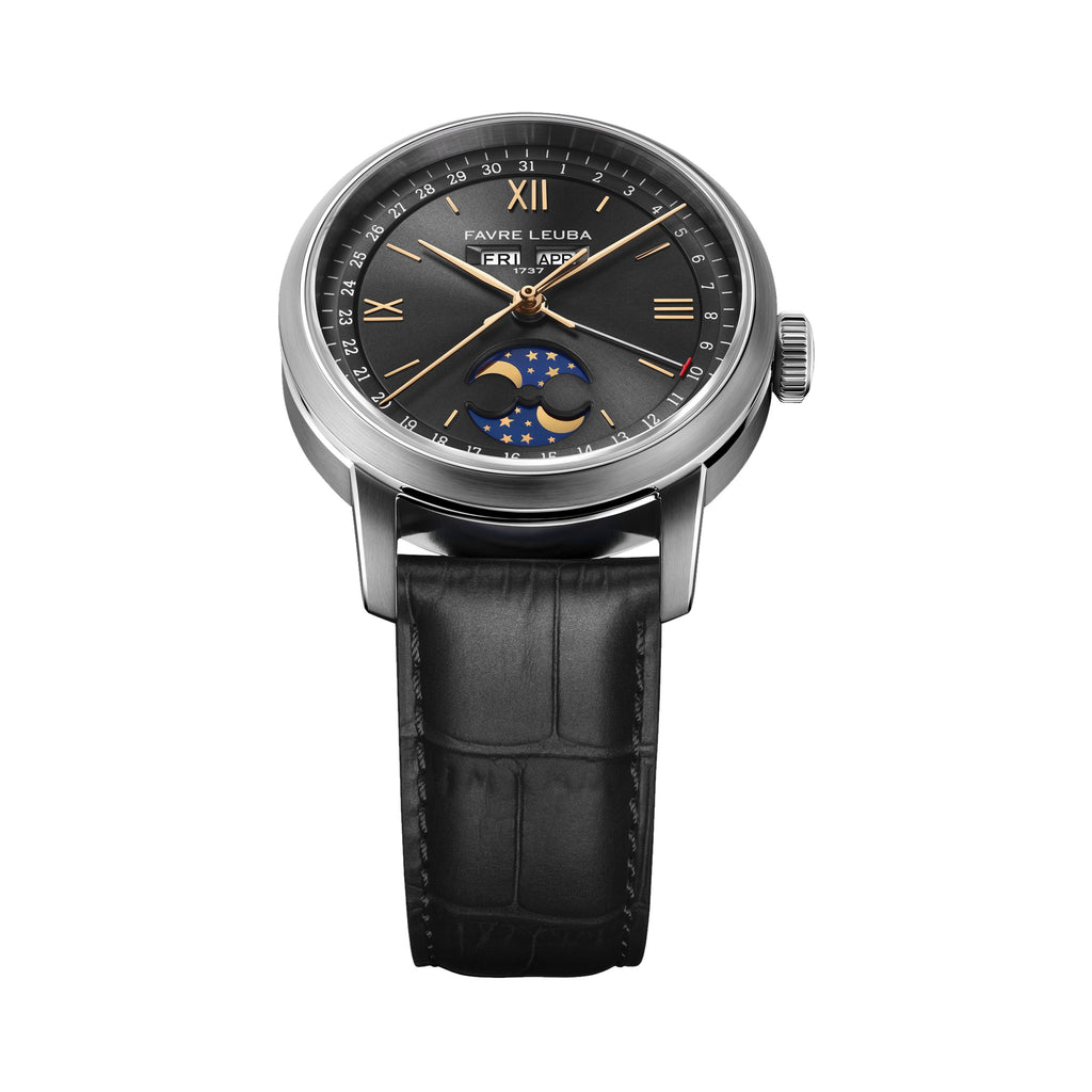 FAVRE LEUBA 1737 Triple Calendar – Black Dial