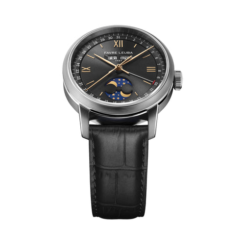 FAVRE LEUBA 1737 Triple Calendar – Black Dial