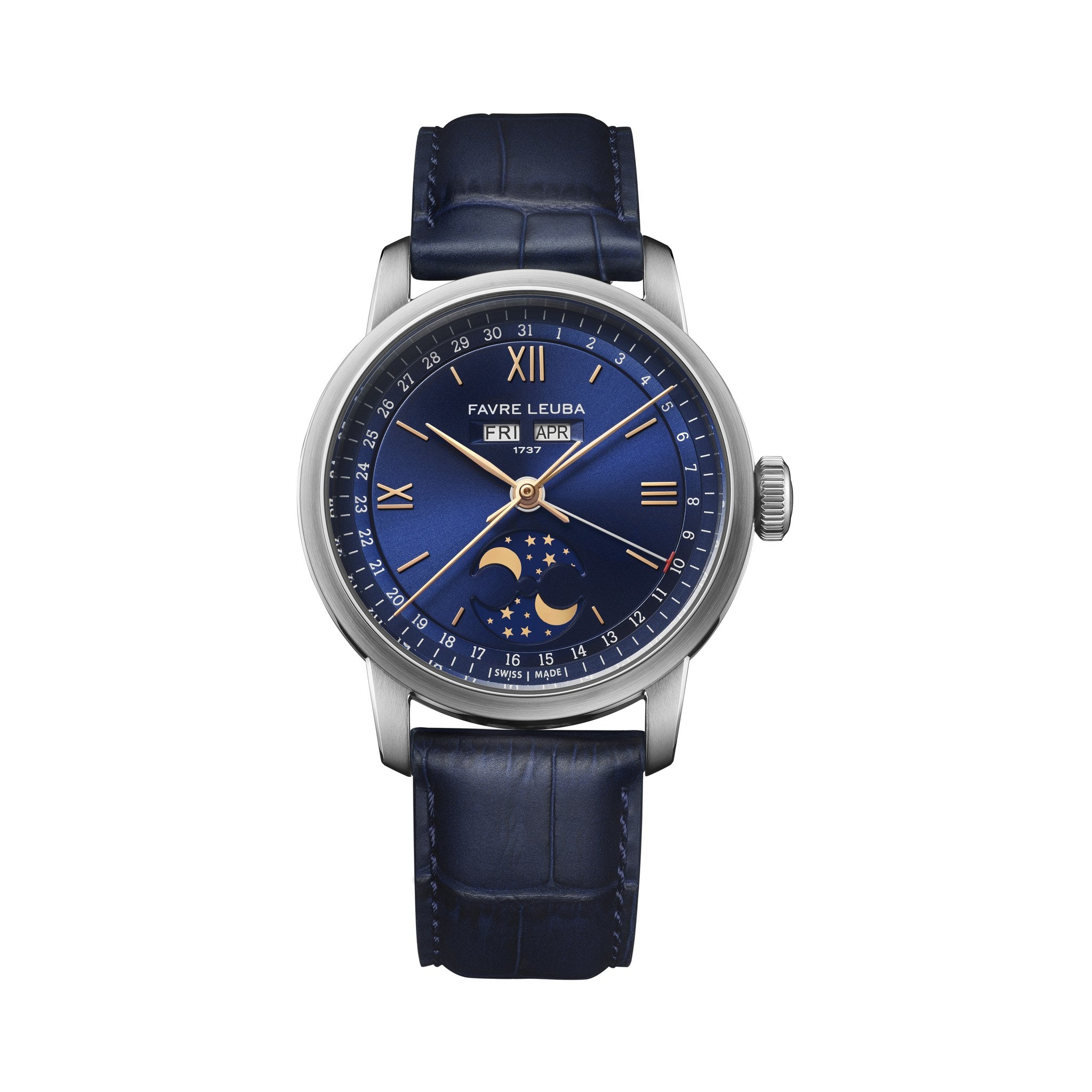 FAVRE LEUBA 1737 Triple Calendar – Blue Dial