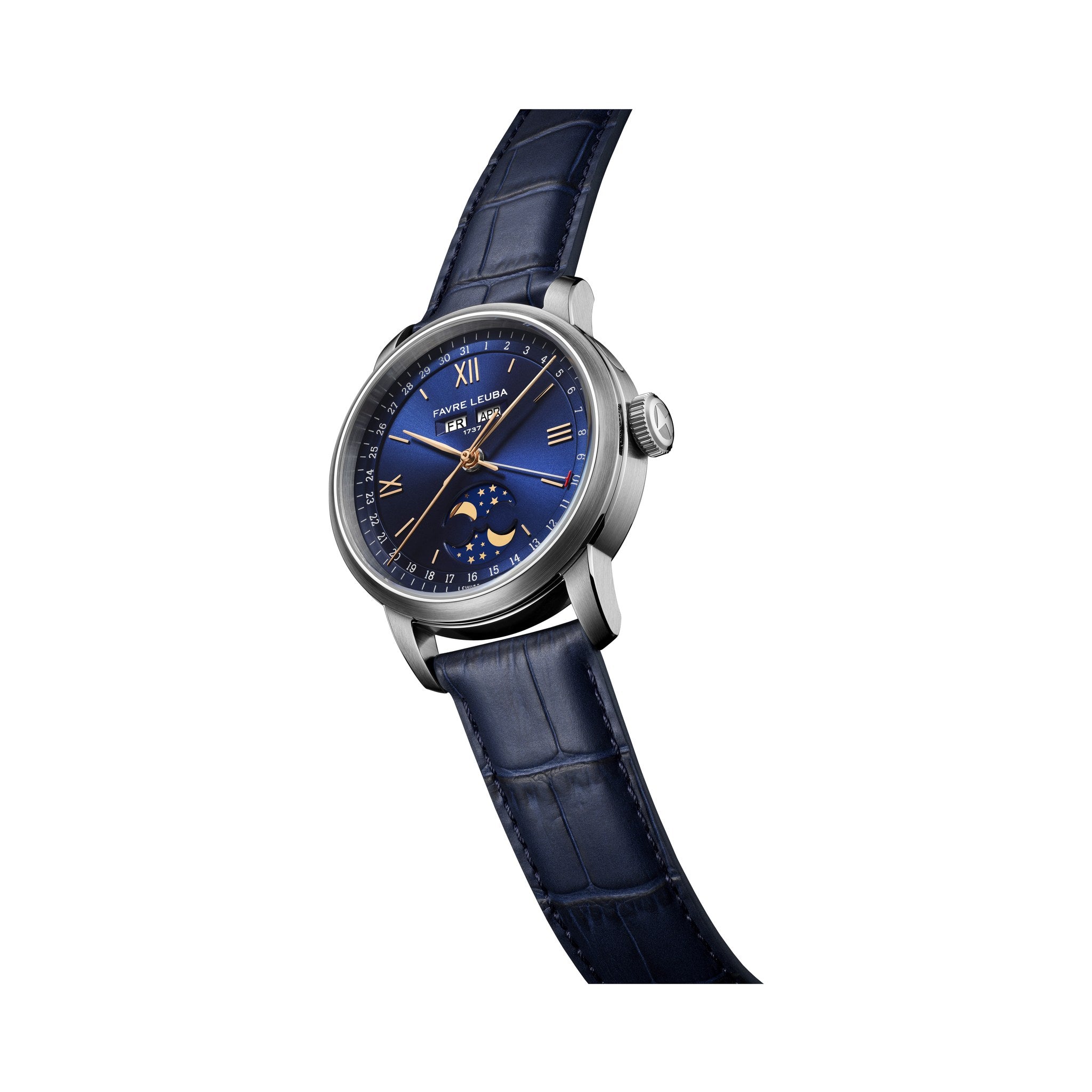FAVRE LEUBA 1737 Triple Calendar – Blue Dial — 2
