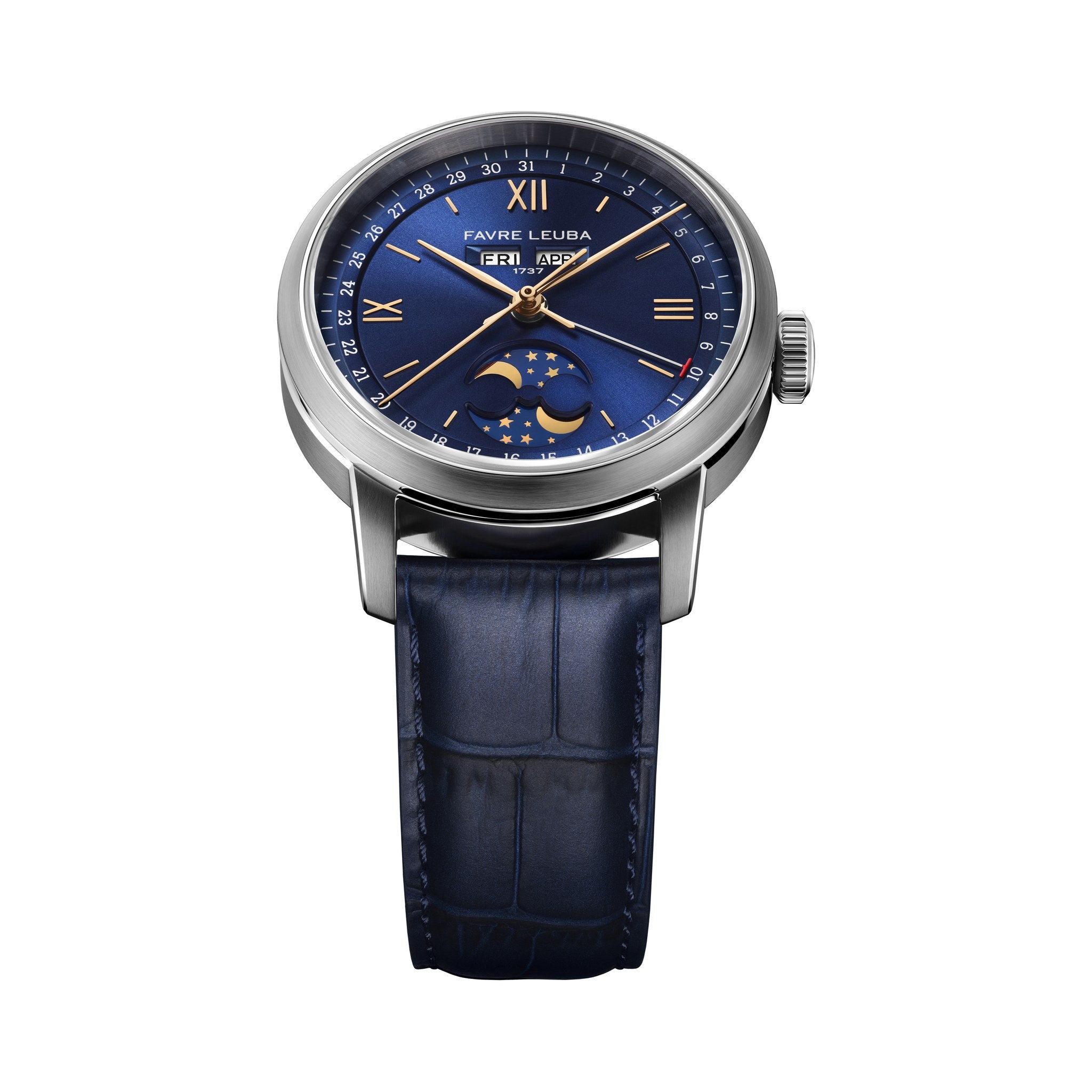 FAVRE LEUBA 1737 Triple Calendar – Blue Dial — 3