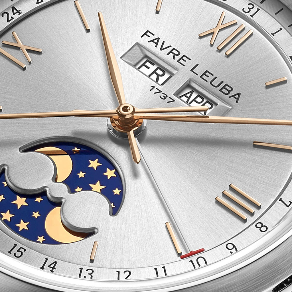 FAVRE LEUBA 1737 Triple Calendar – Silver Dial — 3